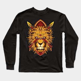 Lion Warrior Long Sleeve T-Shirt